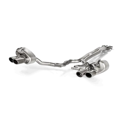 Akrapovič Evolution Line Titanium Cat-Back Exhaust With Titanium Tips For 2017–2020 Porsche Panamera Turbo 1
