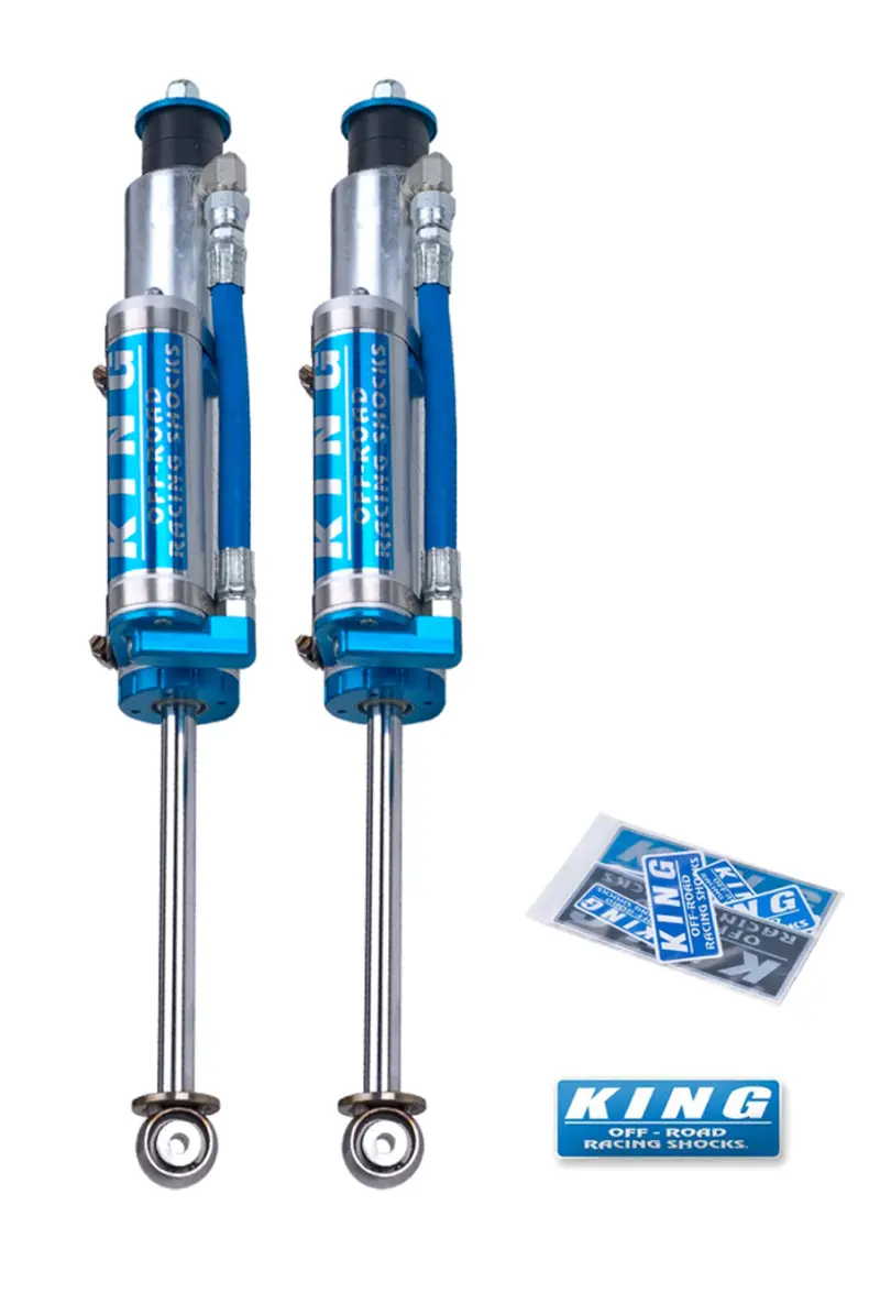 King Shocks 07-18 Jeep Wrangler Jk Front 2.5 Dia Piggy Hose Res Shock 6In Lift (Pair) 1
