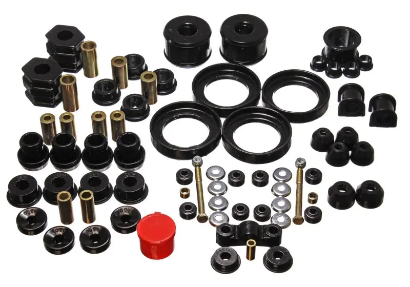 Energy Suspension Hyper-Flex Master Bushing Kit – Black, Fits 1996–2000 Honda Civic And Crx 1