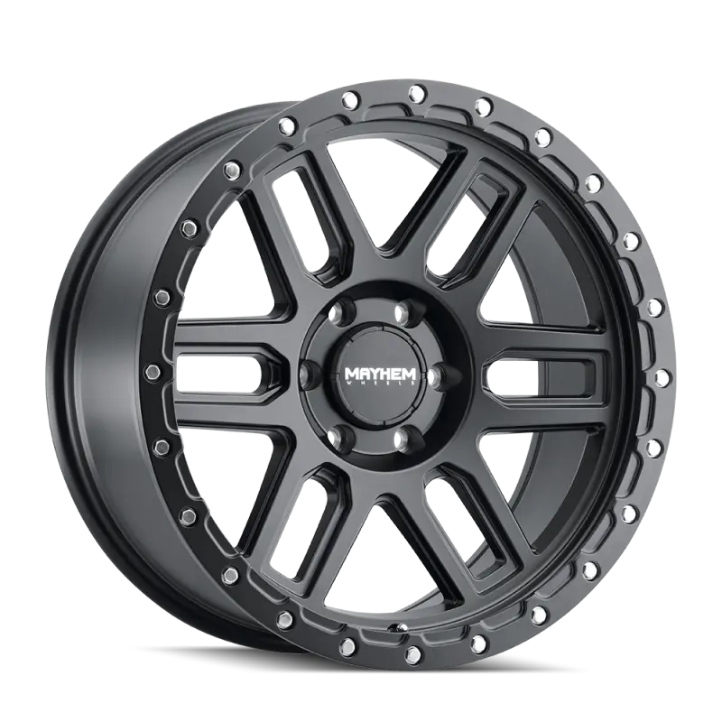 Mayhem 8304 Delta 20X9 / 8X170 Bp / -12Mm Offset / 125.2Mm Hub Matte Black Wheel 1