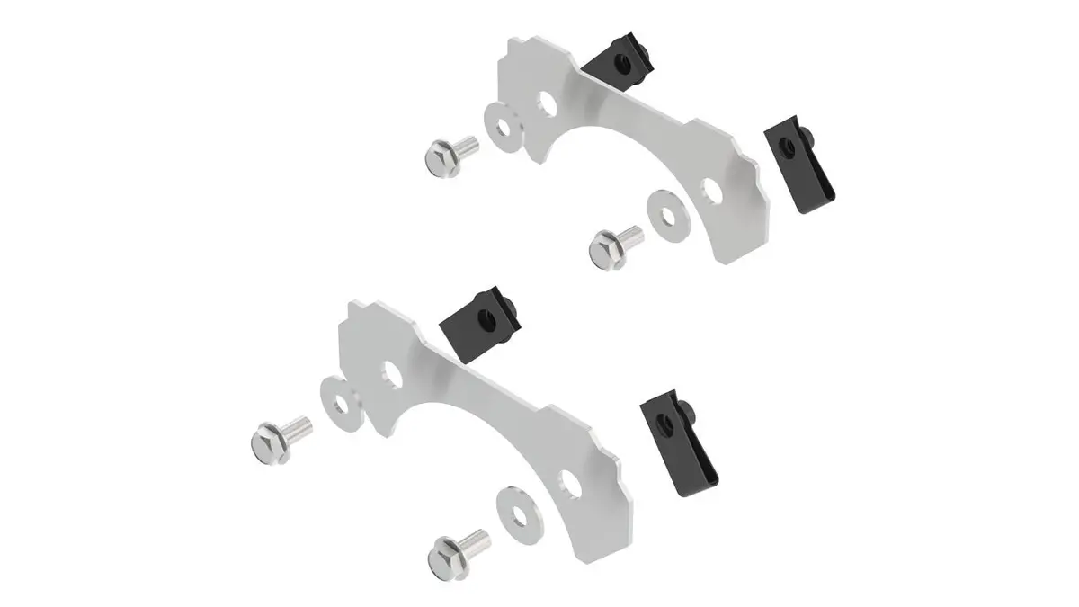 Borla Cratemuffler End Plate Bracket Kit 1