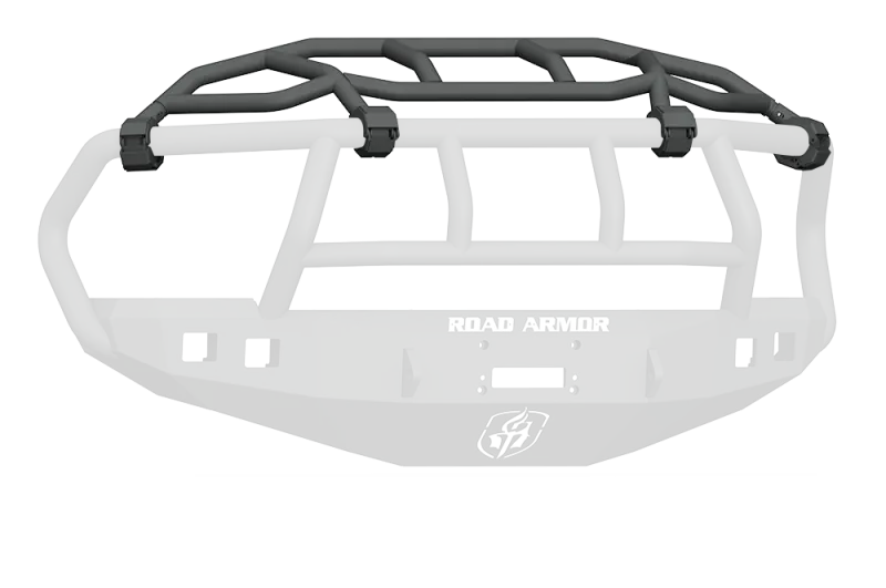 Road Armor Stealth Front Intimidator Grille Guard For 2010–2018 Ram 1500/2500 – Textured Black 1