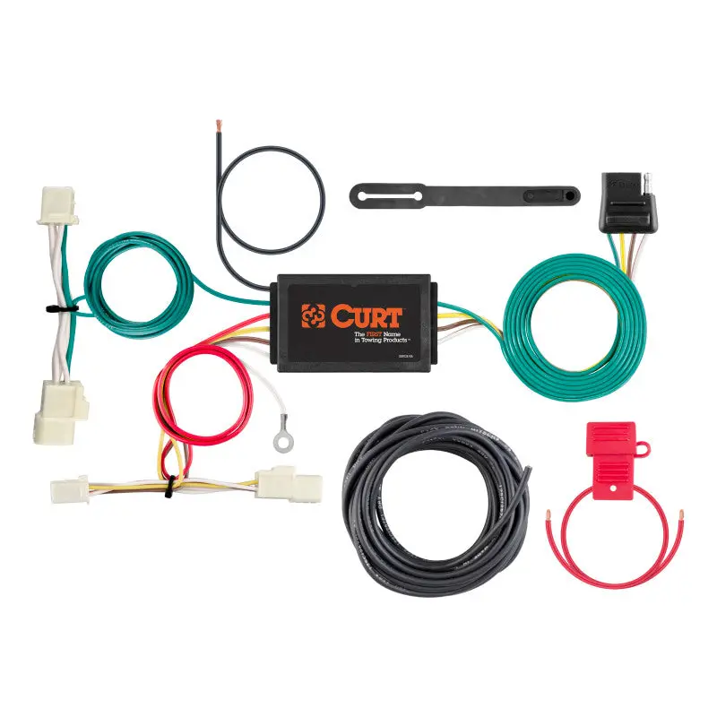Curt Custom 4-Pin Flat Wiring Harness For 2017–2018 Hyundai Elantra 1