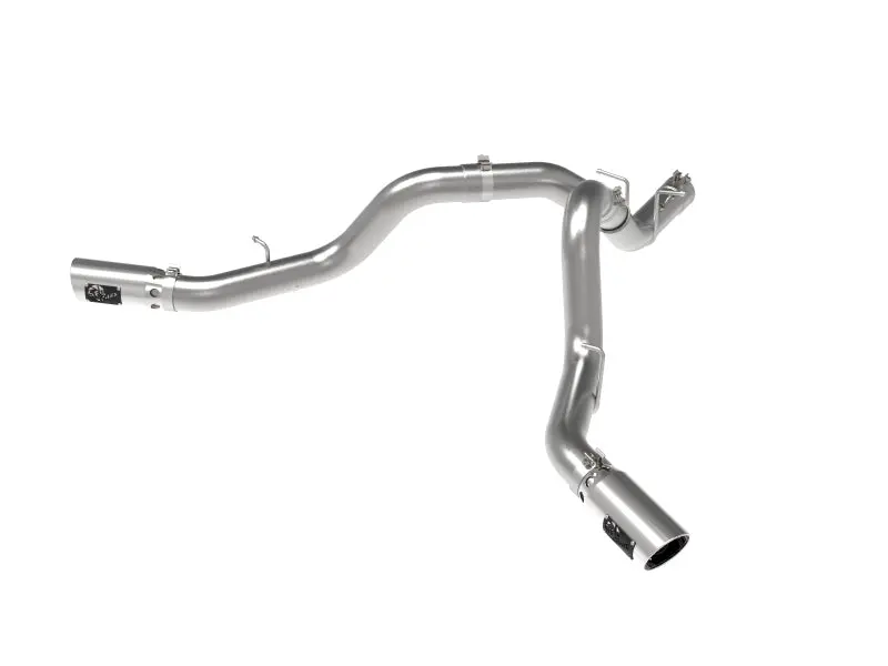 Afe Power Large-Bore Dpf-Back Exhaust System – 4-Inch 409 Stainless Steel With Polished Tips For 2020+ Gm 6.6L V8 Diesel Trucks 1