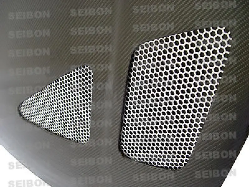 Seibon Tr-Style Carbon Fiber Hood — Designed For 1993–1998 Toyota Supra Jza80 1