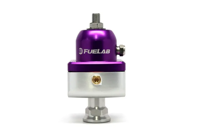Fuelab 555 Carb Adjustable Fpr Blocking 1-3 Psi (1) -8An In (2) -8An Out - Purple 1