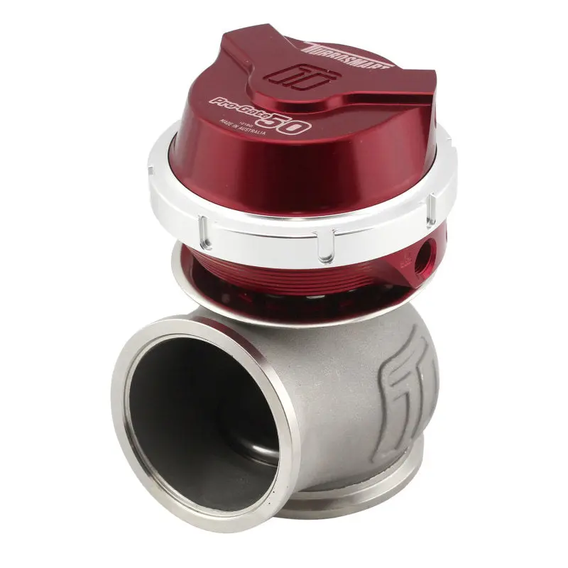 Turbosmart Gen V Pro-Gate 50 Wastegate – 14 Psi Boost, Red Finish 1