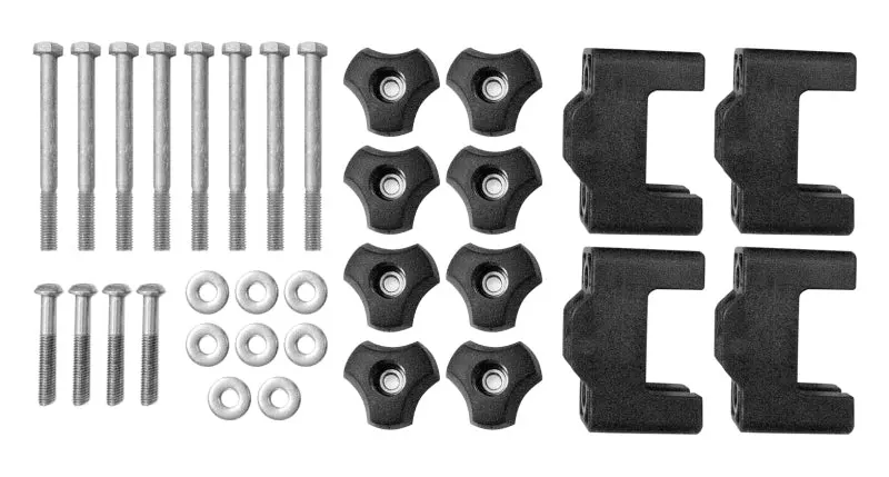 Rhino-Rack Kayak Carrier Fitting Kit For Euro Bar Roof Racks (Models S510, S512, S512X) 1