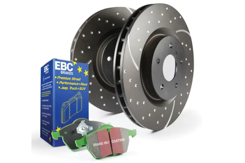 Greenstuff Stage 10 Brake Kit – Includes 2000-Series Pads And Gd-Series Rotors 1