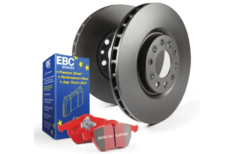 Stage 12 High-Performance Brake Kit – Redstuff Pads & Rk Rotors 1
