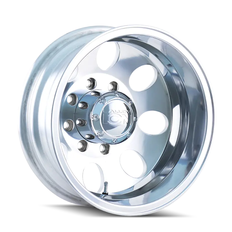Ion Type 167 Polished Alloy Wheel: 17X6.5", 8X210 Bolt Pattern, -142Mm Offset, 154.2Mm Hub Bore 1