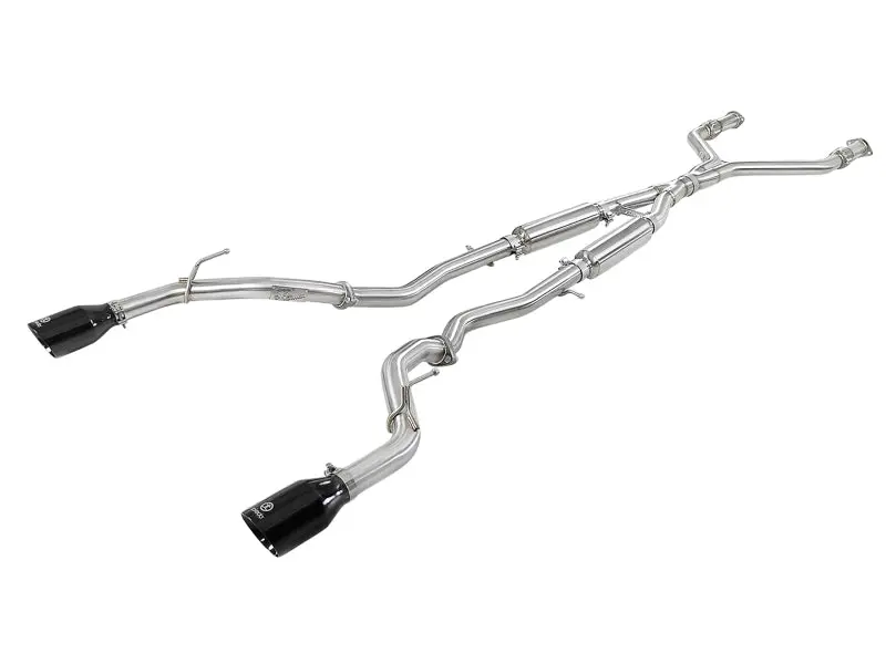 Afe Takeda 2.5-Inch Stainless Steel Cat-Back Exhaust System – Black Tips, Fits 2016–2018 Infiniti Q50 3.0L Twin-Turbo V6 1