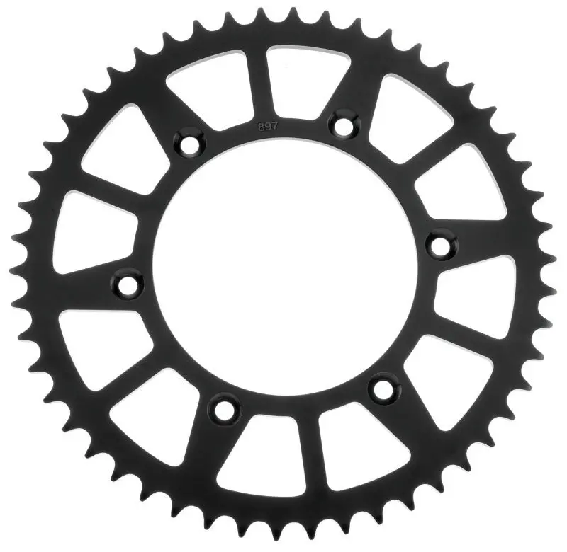 Bikemaster Steel Rear Sprocket For Husaberg, Husqvarna & Ktm Motorcycles – 520 Pitch, 45-Tooth, Black Finish 1