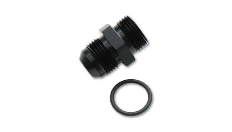 Vibrant -8An Flare To An Straight Cut Thread (9/16-18) With O-Ring Adapter Fitting 1