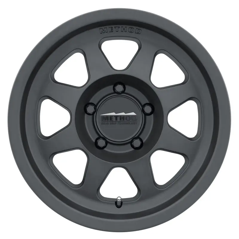 Method Mr701 Matte Black Alloy Wheel – 16X8", 0Mm Offset, 5X120 Bolt Pattern, 72.6Mm Center Bore 1