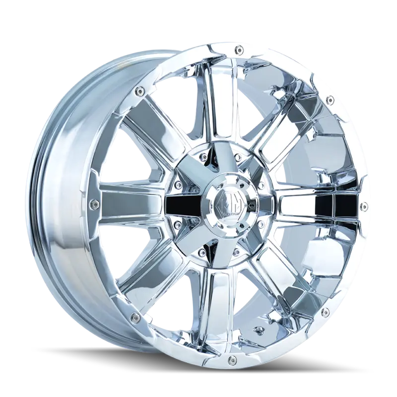 Mayhem 8030 Chaos 20X9 / 6X135 Bp / 18Mm Offset / 106Mm Hub Chrome Wheel 1