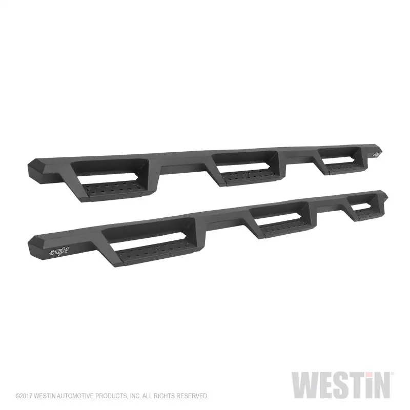 Westin Hdx Drop Step Bars – Textured Black, Wheel-To-Wheel Fit For 2014–2018 Chevrolet Silverado 1500 Double Cab (6.5' Bed) 1