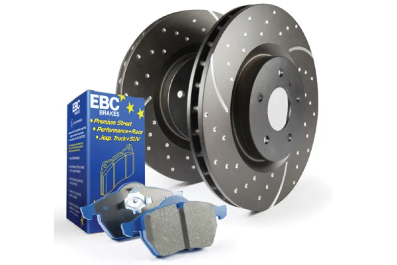 Ebc S6 Brake Kit – Bluestuff Pads & Gd-Series Rotors 1