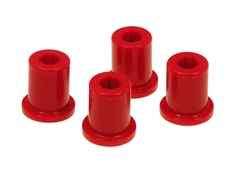 Prothane Red Rear Frame Shackle Bushings For 1976–1986 Jeep Cj5 And Cj7 1