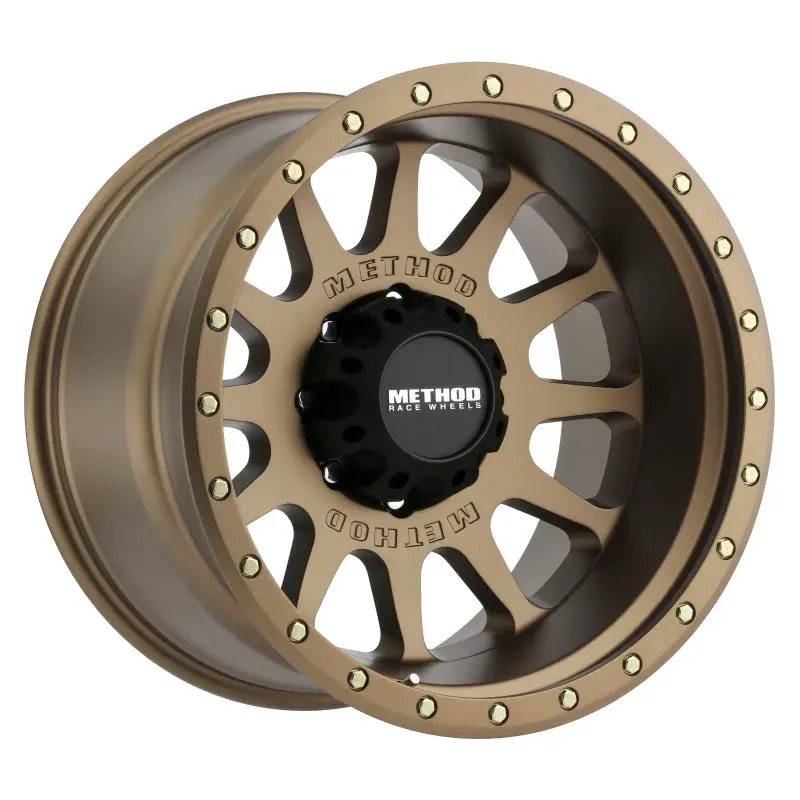 Method Mr605 Nv 20X10 -24Mm Offset 8X6.5 121.3Mm Cb Method Bronze Wheel 1