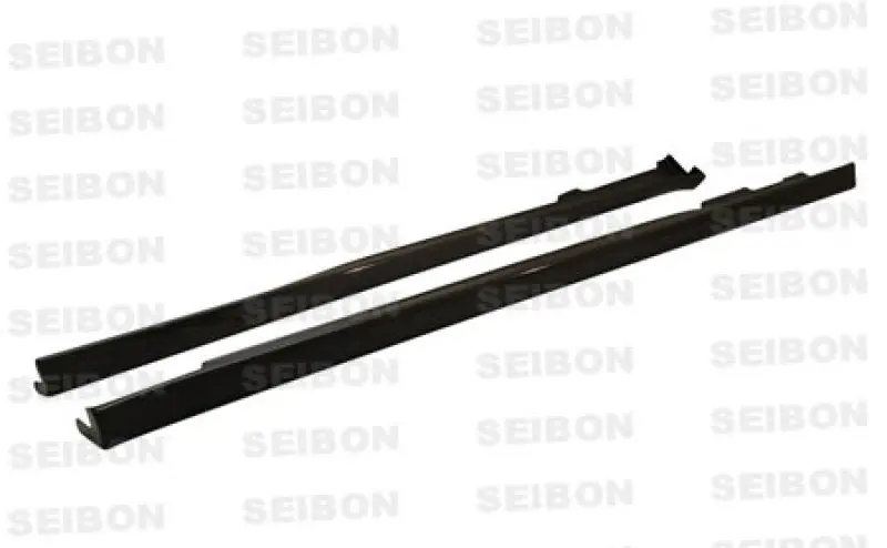 Seibon Carbon Fiber Side Skirts – Tr-Style Body Kit For 1996–2000 Honda Civic 2-Door And Hatchback 1