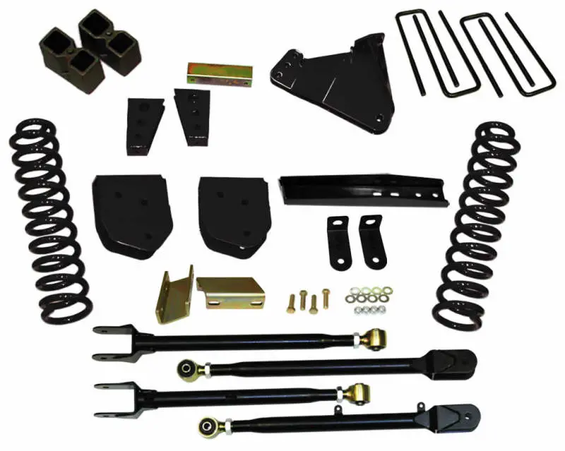 Skyjacker 4-Inch Lift Kit For 2011 Ford F-250 4Wd Gas Models With Leaf Spring Suspension 1