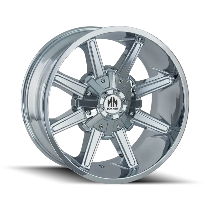 Mayhem 8104 Arsenal 17X9 / 6X135 Bp / 18Mm Offset / 106Mm Hub Chrome Wheel 1