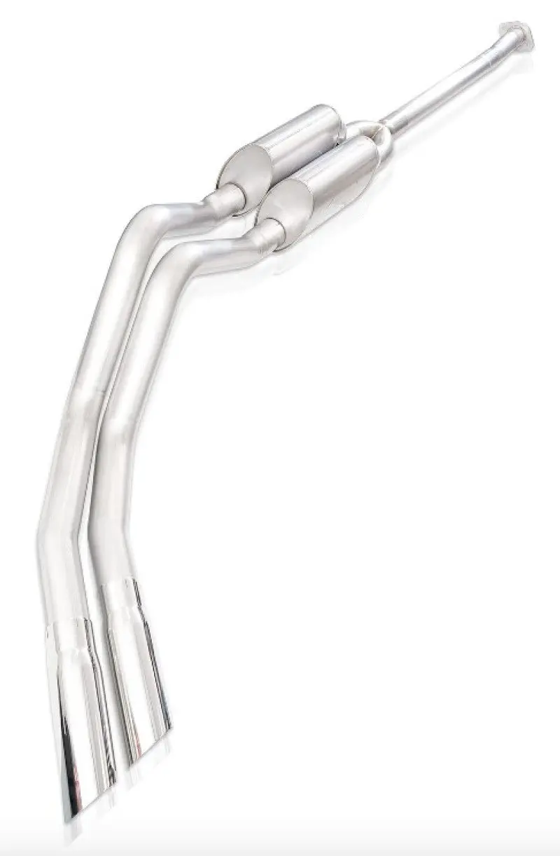 Stainless Works Dual 3.5-Inch Side-Exit Exhaust For 2015–2019 Ford F-150 5.0L – Redline Edition With Polished Tips 1