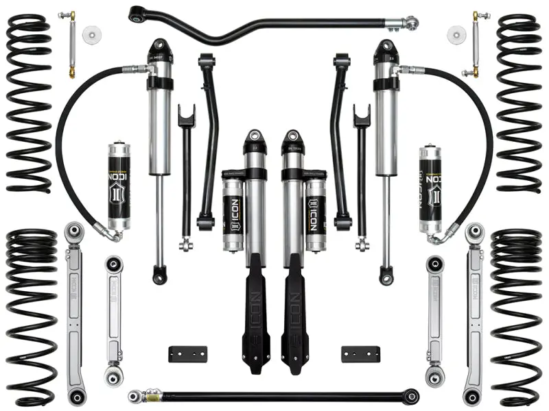 Icon Stage 7 Billet Suspension System – 2.5" Lift For 2020+ Jeep Gladiator 1