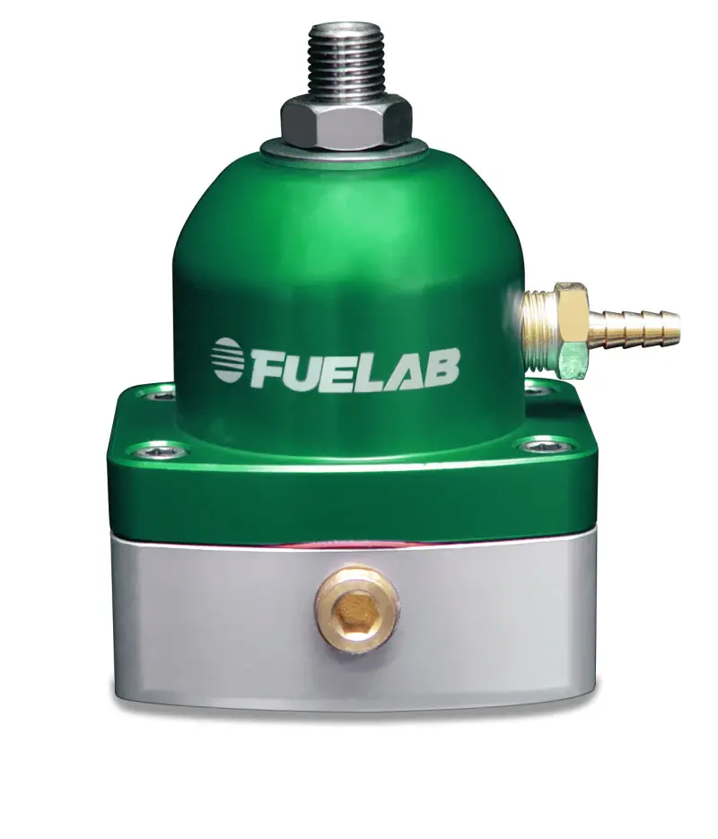 Fuelab 515 Adjustable Tbi Fuel Pressure Regulator – Green, 10–25 Psi, Dual -6An Inlet + Single -6An Return 1