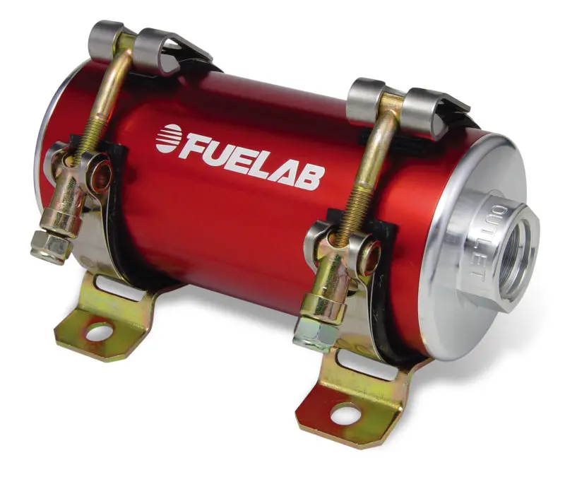 Fuelab Prodigy High Power Efi In-Line Fuel Pump - 1800 Hp - Red 1