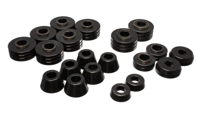 Energy Suspension Black Body Mount Kit For Ford Bronco 1
