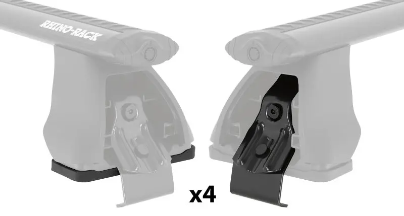 Rhino-Rack 2500 Roof Rack Fitting Kit – Includes 4 Mounting Pads And 4 Clamps 1